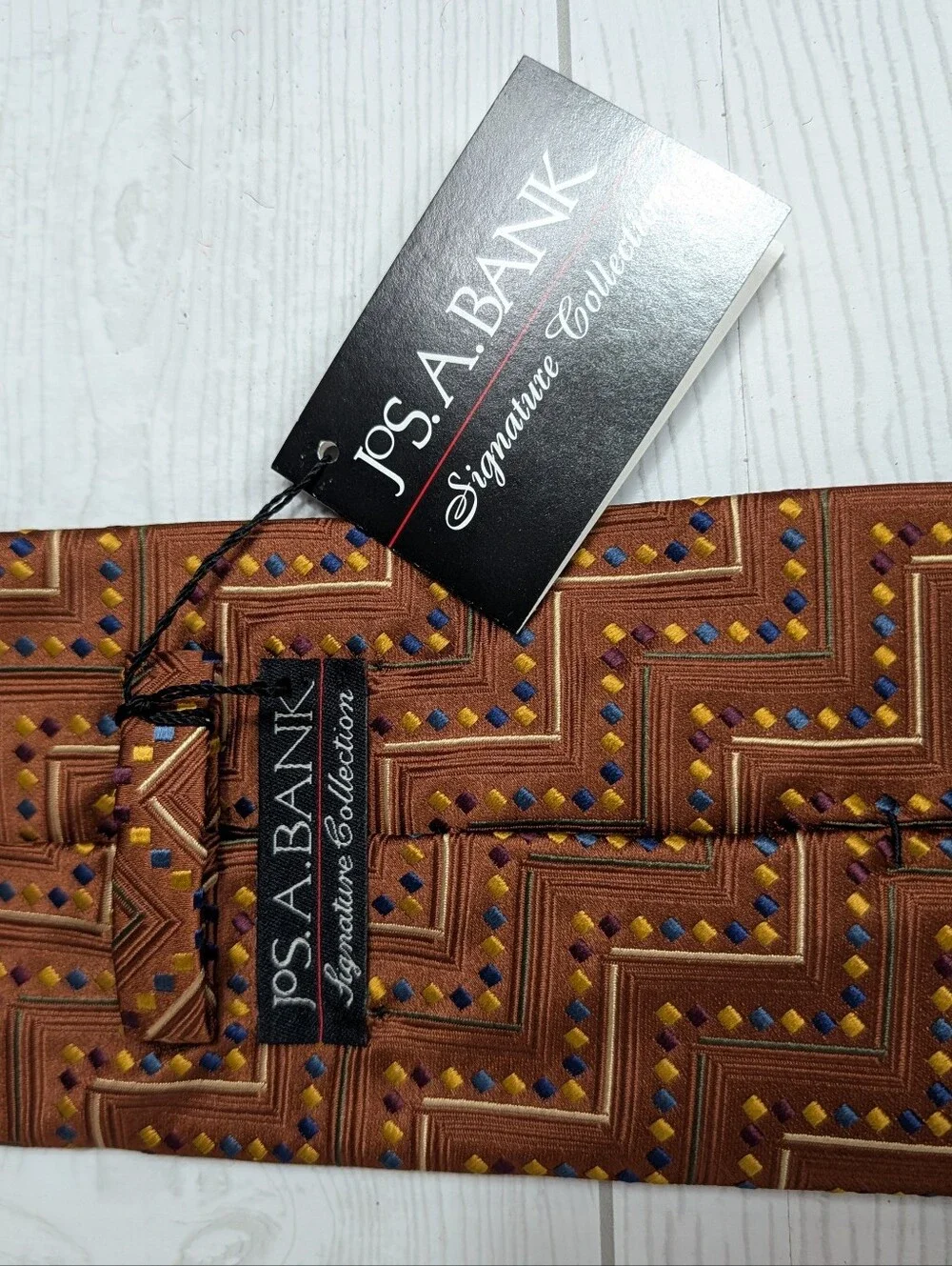 Jos. A. Bank Signature Tie Joseph A. Bank Brown Men's Necktie